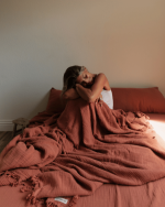 Lara Terracotta – PARTY BLANKET™ – Queen - Image 5