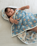 Ducky Gauze Hooded Blanket Single - Image 2
