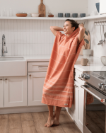 Border Classic Stripe Poncho Natural - Image 27