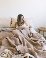 Lara Dark Denim – PARTY BLANKET™ – Queen - Image 16