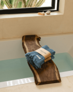 Micro Waffle XL Bath Bundle – Slate Blue - Image 4