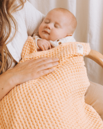 Little Fishies Waffle Blanket – Butter - Image 12
