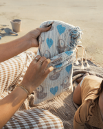 Ducky Gauze Receiving Blanket Single with Pouch - Image 2