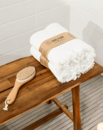 Micro Waffle XL Bath Bundle – White - Image 5