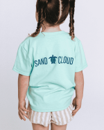 SC Whale Tail Kids Tee – Soft Mint - Image 2