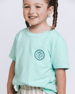 SC Whale Tail Kids Tee – Soft Mint - Image 3
