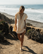 Adobe Mudcloth Cover Up Black - Image 13