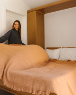 Lara Dusty Peach – PARTY BLANKET™ – Queen - Image 2