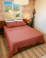 Lara Terracotta – PARTY BLANKET™ – King - Image 2