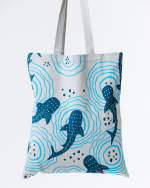 Shark Ripples Everyday Tote - Image 2