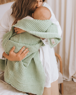 Little Fishies Waffle Blanket – Butter - Image 13