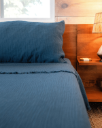 Lara Dark Denim – PARTY BLANKET™ – King - Image 6