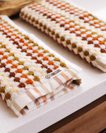 Stripe Polka Dot Hand Bath Bundle – 2 Pack – Taupe - Image 3