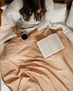 Softy Solid Plush Blanket – Beige - Image 7