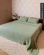 Dark Denim Bedding Set – Queen - Image 9