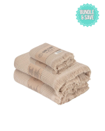 Micro Waffle XL Bath Bundle – Slate Blue - Image 12