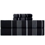 Classic Fringeless XL Bath Bundle – Black