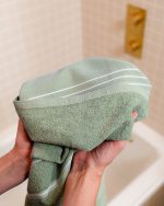 Classic Fringeless XL Bath Bundle – Sage - Image 9