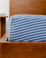Classic Micro Twill Solid Melange Fitted Sheet Moss - Image 4