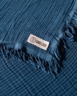 Lara Dark Denim – PARTY BLANKET™ – Queen - Image 5