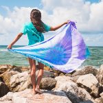 Luna Tie Dye Beach Towel – Sand Cloud - Image 6