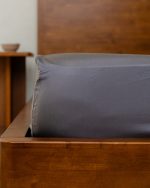 Luxe Sateen Fitted Sheet Beige - Image 4