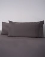 Luxe Sateen Sheet Set Steel Grey - Image 6