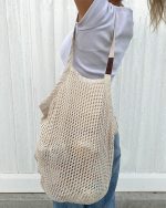 Net Market Bag Natural - Image 6