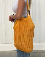 Net Market Bag Taupe - Image 11