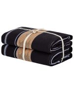 Classic Fringeless XL Bath Bundle – Black - Image 7