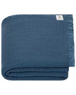Lara Dark Denim – PARTY BLANKET™ – Queen - Image 6