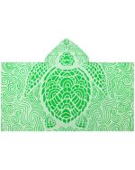 Swirl Turtle Hooded Kids Bath Towel - Image 2