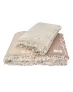 Little Fishies Gauze Receiving Blanket Set – 3 Pack – Natural / Beige / Warm Taupe - Image 18