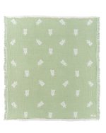 Baby Turtle Gauze Receiving Blanket Single with Pouch - Image 14