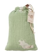 Teddy Gauze Receiving Blanket with Pouch - Image 7
