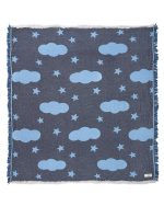 Baby Turtle Gauze Receiving Blanket Single with Pouch - Image 15