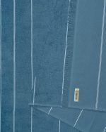 Classic Fringeless XL Bath Bundle – Slate Blue – 2 Pack - Image 7