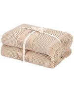 Micro Waffle XL Bath Bundle – 2 Pack -Slate Blue - Image 10