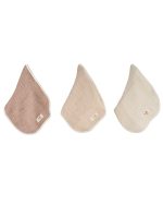 Little Fishies Gauze Burping Cloth Bundle – 3 Pack – Natural / Beige / Warm Taupe - Image 16