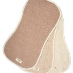 Little Fishies Gauze Burping Cloth Bundle – 3 Pack – Natural / Beige / Warm Taupe