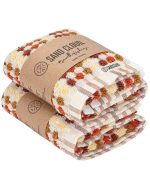 Stripe Polka Dot Hand Bath Bundle – 2 Pack – Taupe - Image 2