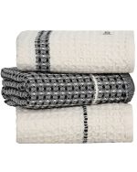 Cicely Waffle Kitchen Towel Bundle – Assorted 3 Pack