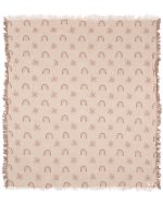 Baby Turtle Gauze Receiving Blanket Single with Pouch - Image 13