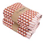 Flower Polka Dot XL Bath Bundle – 2 Pack
