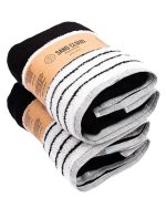 Micro Stripe Bath Bundle – 2 Pack – Warm Taupe - Image 8