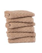 Atom Washcloth Bath Bundle – Sand – 6 Pack - Image 2