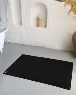 Willow Bath Mat – Black - Image 2
