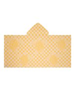 Checker Turtle Hooded Kids Bath Towel - Image 2