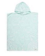 Geo Turtle Hooded Poncho Youth