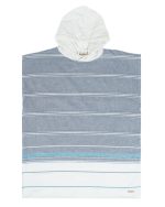 Geo Turtle Hooded Poncho Youth - Image 2